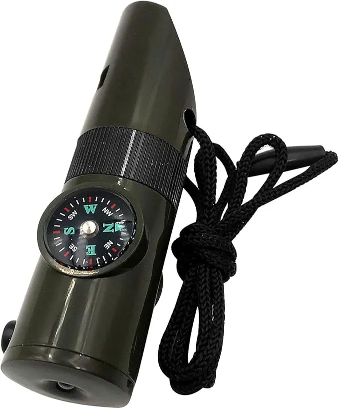 Emergency Whistle with Lanyard Safety Whistle Camping Hike Rescue Signal Survival Whistle