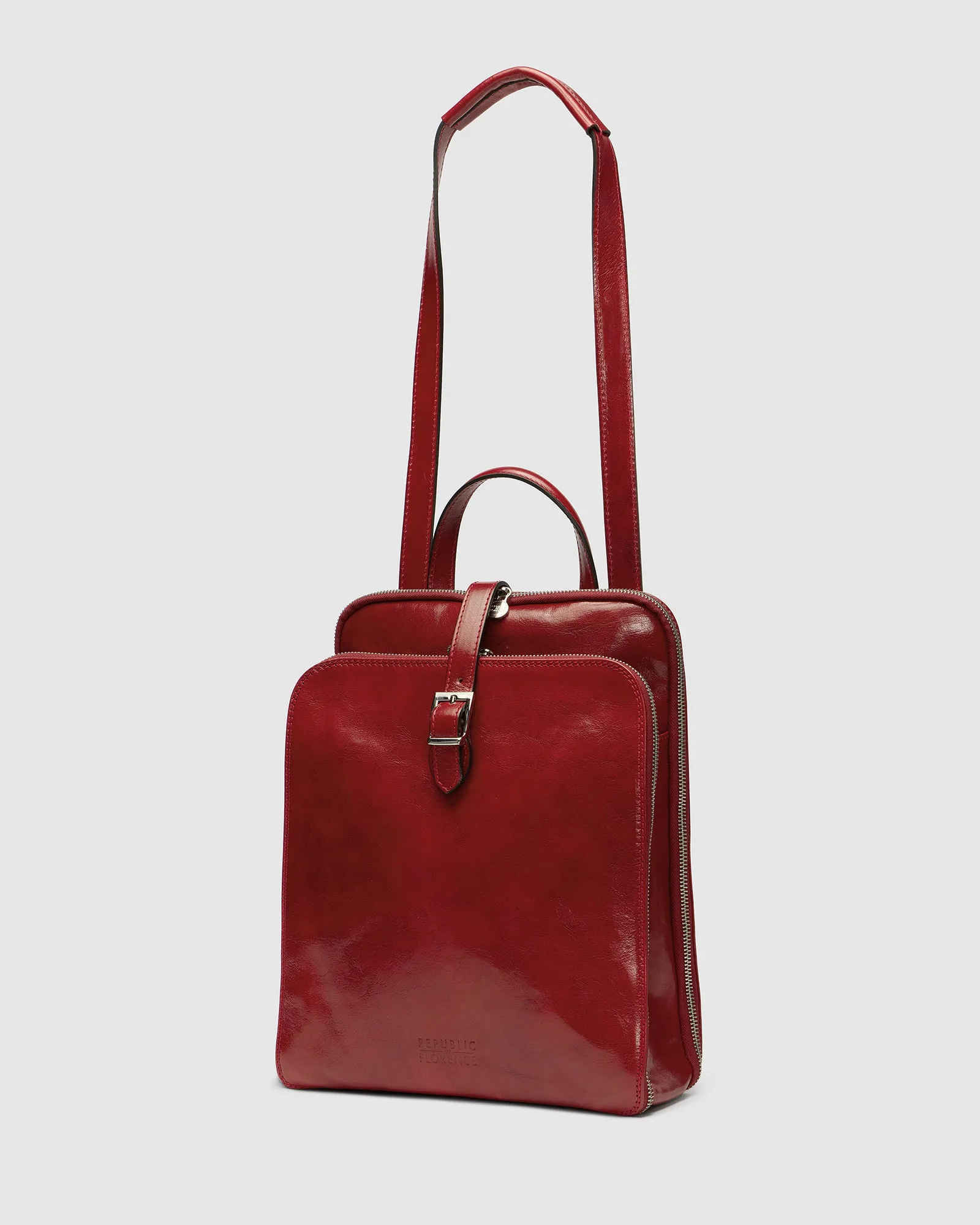 Emma Red - 3 in 1 Convertible Backpack