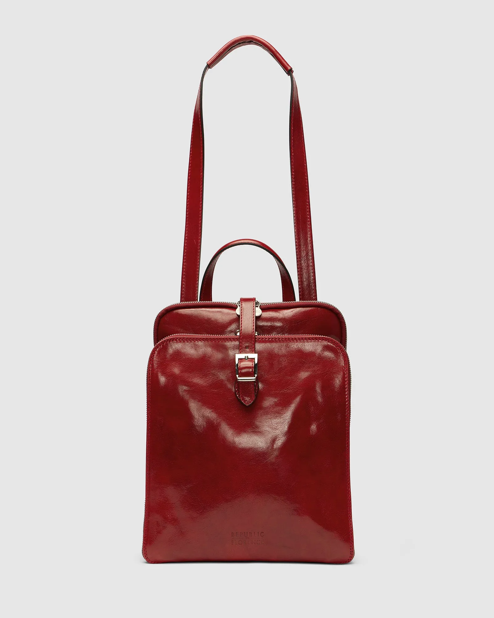 Emma Red - 3 in 1 Convertible Backpack