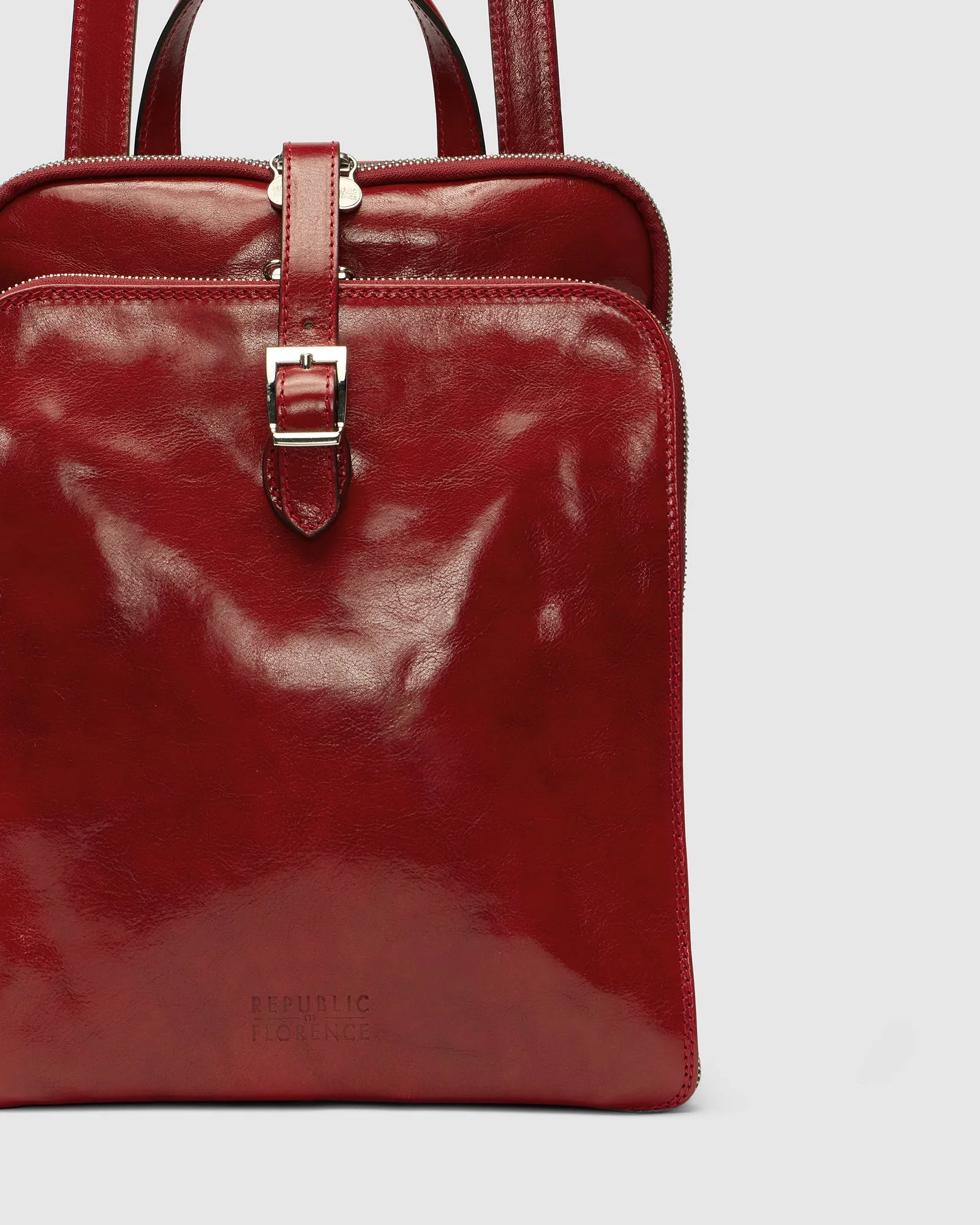 Emma Red - 3 in 1 Convertible Backpack
