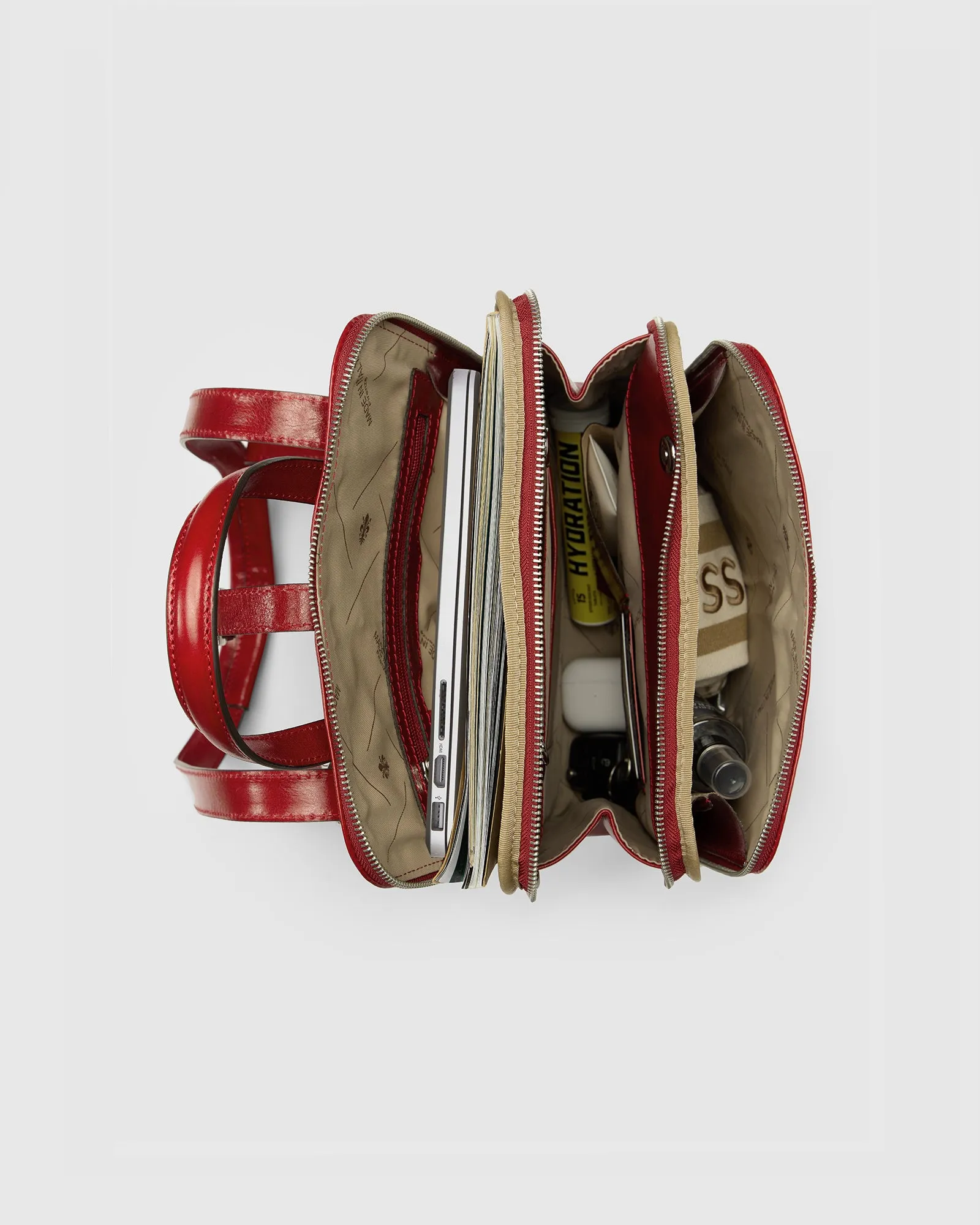 Emma Red - 3 in 1 Convertible Backpack