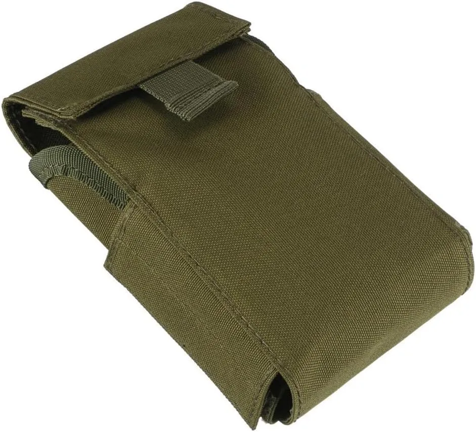Equipment Mobile Tactical Shotgun Shell Bag MOLLE Tactical 25 Rounds Shotshell Pouch Holder Compact Foldable Shotgun Reload.Shotgun Ammo Reload Quick Access Pouch for 12 Gauge/20G
