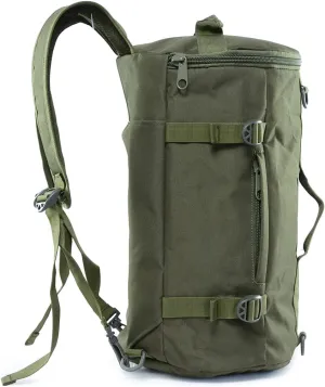 Eshow Canvas Travel Duffel Bgas, Weekender Backpack for Men Women Canvas Duffel Backpacks, Convertible Travel Backpack Shoulder Bag