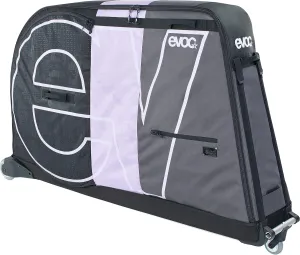 EVOC PRO Lightweight Bike Transport Bag (incl. Clip-ON Wheel 2.0, Disc Protection, Fork Mount Stabilisation, Bike Stand PRO, Frame PAD, 305L, Max. Wheelbase 130 cm)