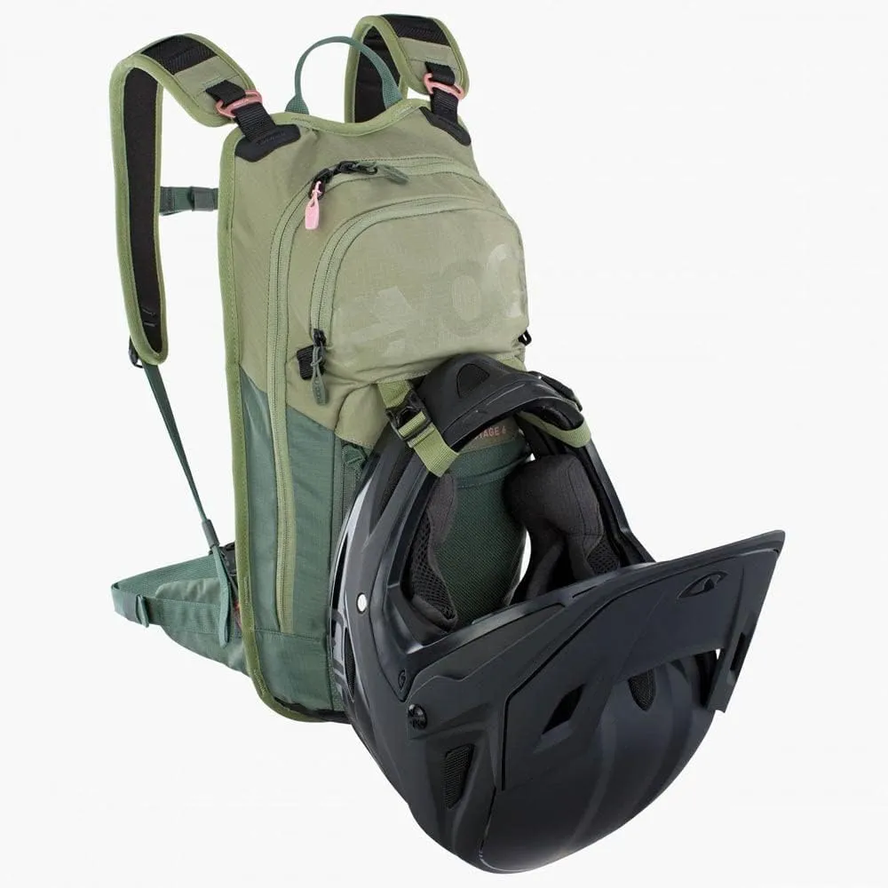 EVOC Stage 6 Technical Bike Backpack for Enduro Biking and Other Outdoor Activities (Well Thought-Out Pocket Management, Maximum Back Ventilation)