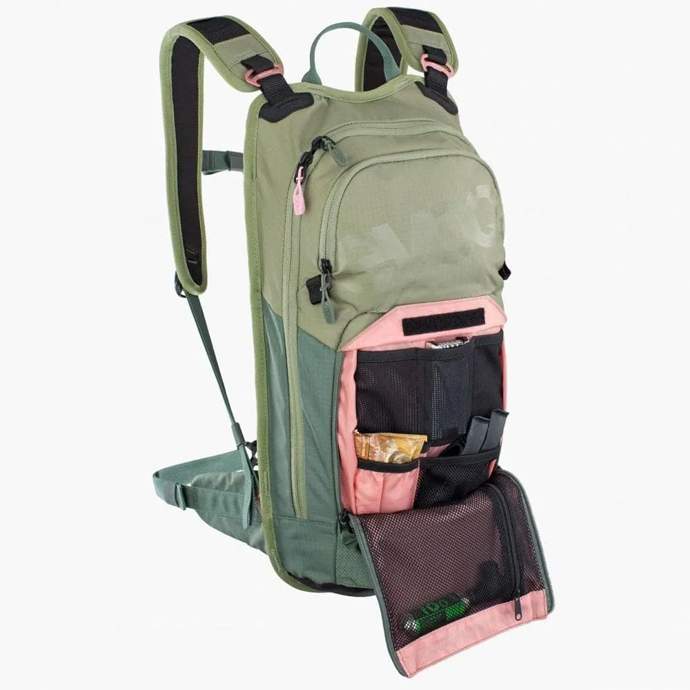 EVOC Stage 6 Technical Bike Backpack for Enduro Biking and Other Outdoor Activities (Well Thought-Out Pocket Management, Maximum Back Ventilation)