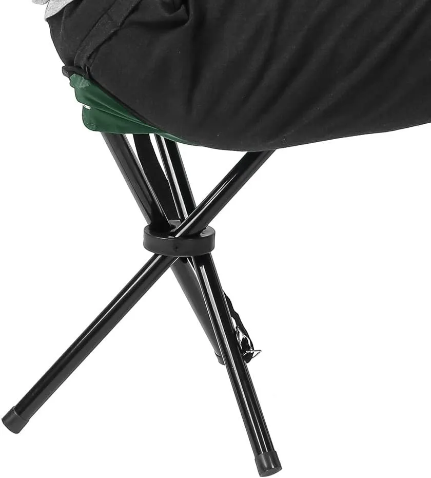 EVTSCAN Folding Camping Stool, Portable Camping Fishing Chair, Tripod Chair for Outdoor Camping Hiking Fishing Picnic BBQ Travel