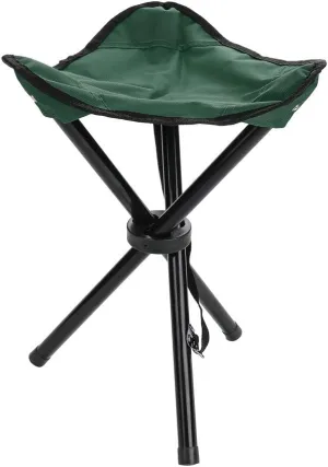 EVTSCAN Folding Camping Stool, Portable Camping Fishing Chair, Tripod Chair for Outdoor Camping Hiking Fishing Picnic BBQ Travel