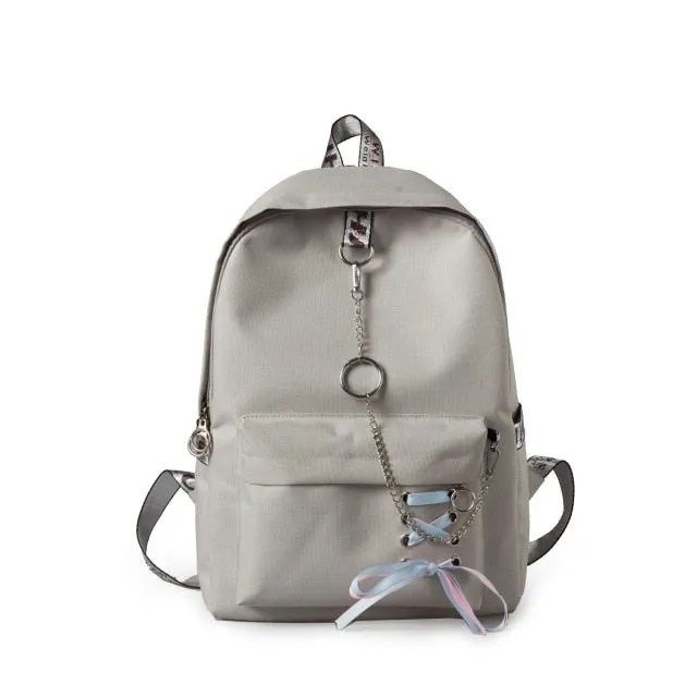 Fashion Canvas Women Backpack