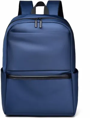 Fashion casual backpack waterproof lightweight computer bag multifunctional trendy backpack(D)