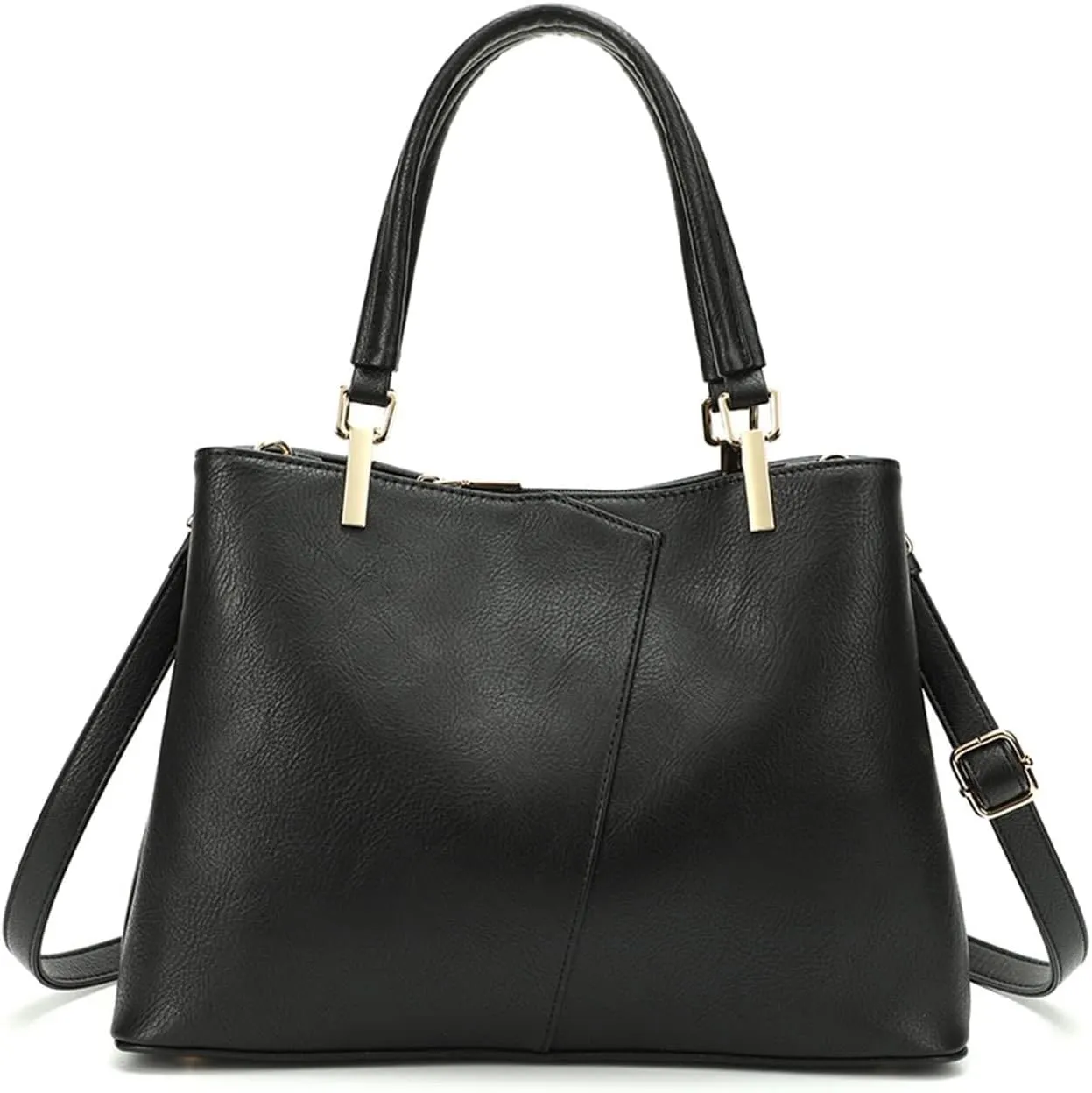 Fashion Women Handbag Waterproof Top-handle Bags Messenger PU Leather V-Shape Shoulder for Shopping