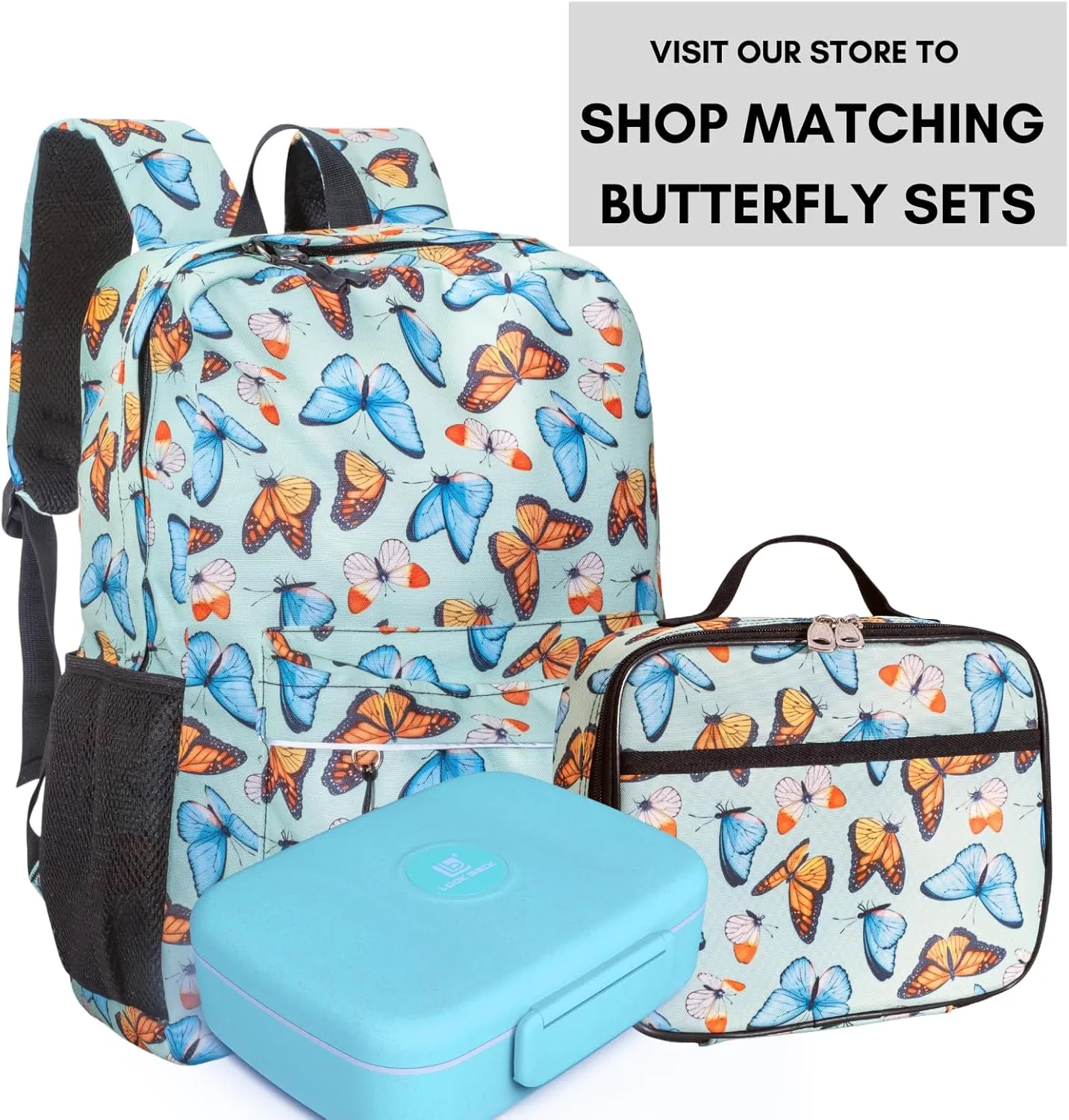 Fenrici Kids Backpacks for Girls, Boys, Kids' Bookbags with Padded Laptop Compartment, Durable, Large Capacity, 17 Inch