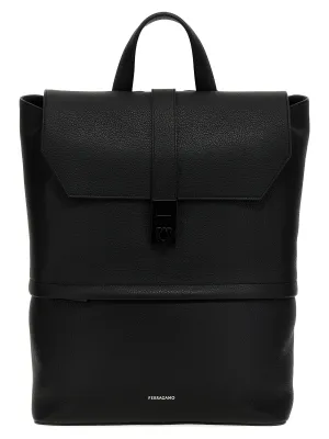 Ferragamo Leather Backpack