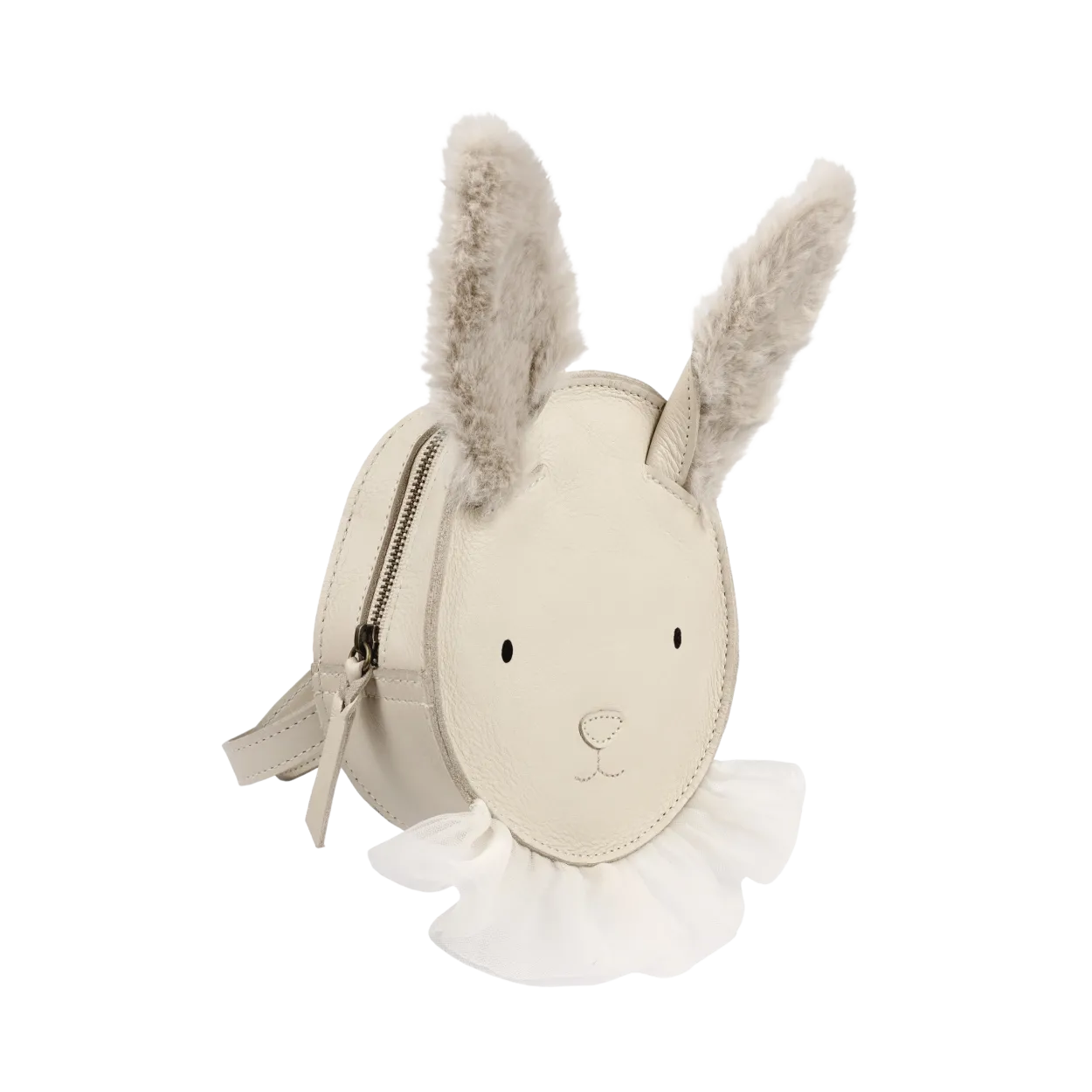 Festie Backpack | Festive Rabbit | Cream Leather