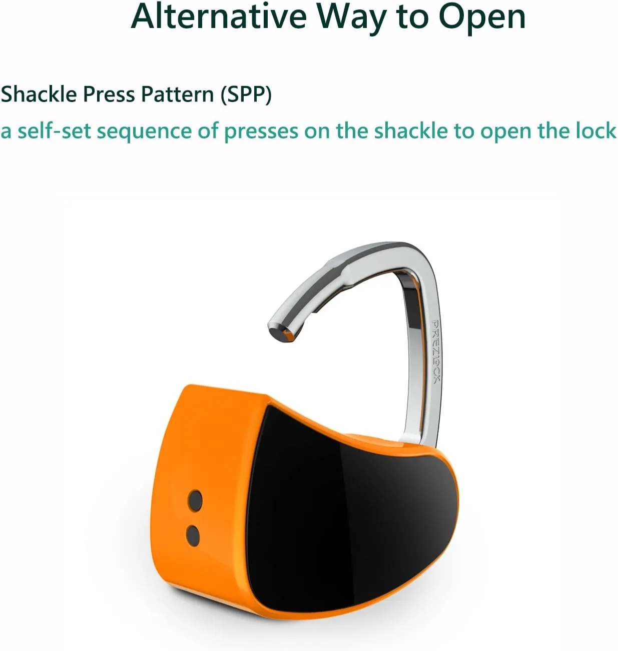 Fingerprint Padlock, Smart Padlock with Keyless Biometric, Multiple Fingerprints, Fashionable and Compact Lock, Suitable for GYM, Backpack, Sports, School, Personal Storage.1Pack.