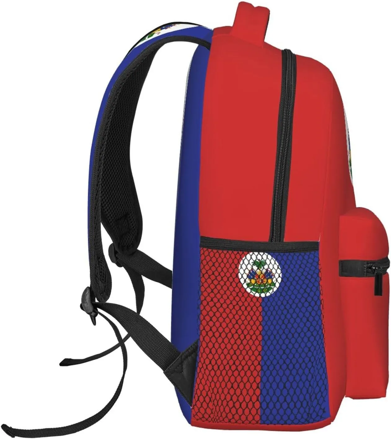 Flag of Haiti Backpack Casual Hiking Camping Travel Backpacks Lightweight Daypack Bag Women Men Bookbag