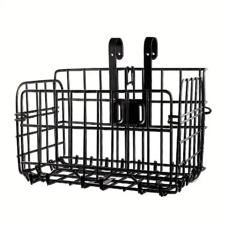 Foldable Bicycle Basket Front and Rear Hanging Storage Rack Bike Accessories