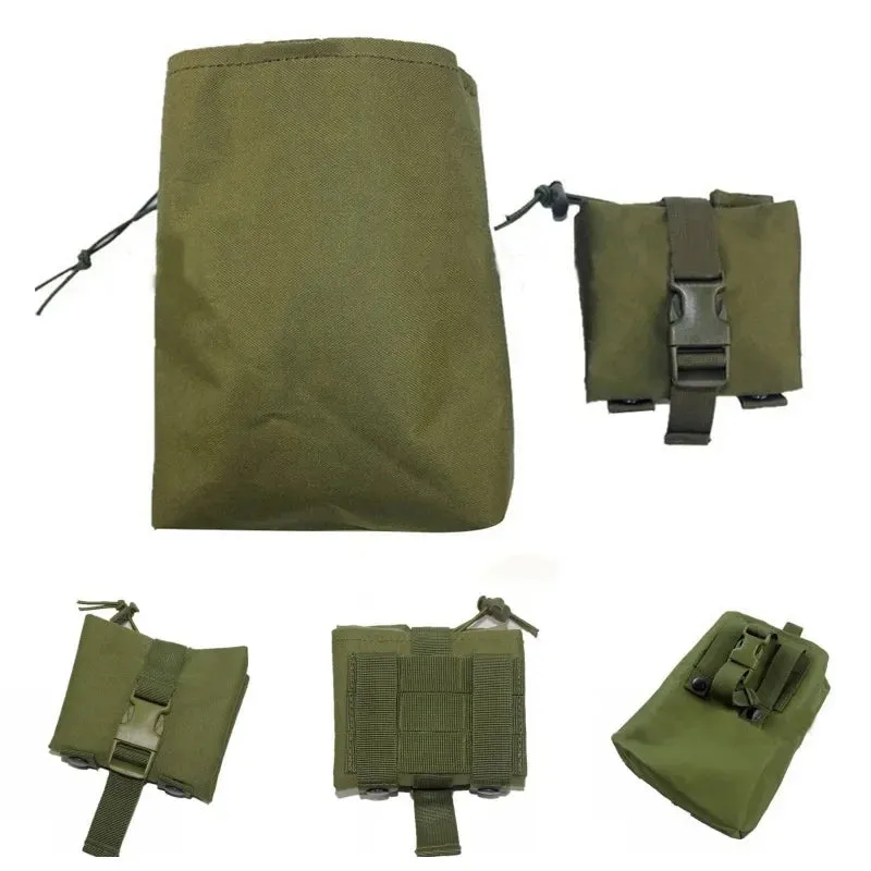 Foldable MOLLE Tactical Mag Dump Pouch
