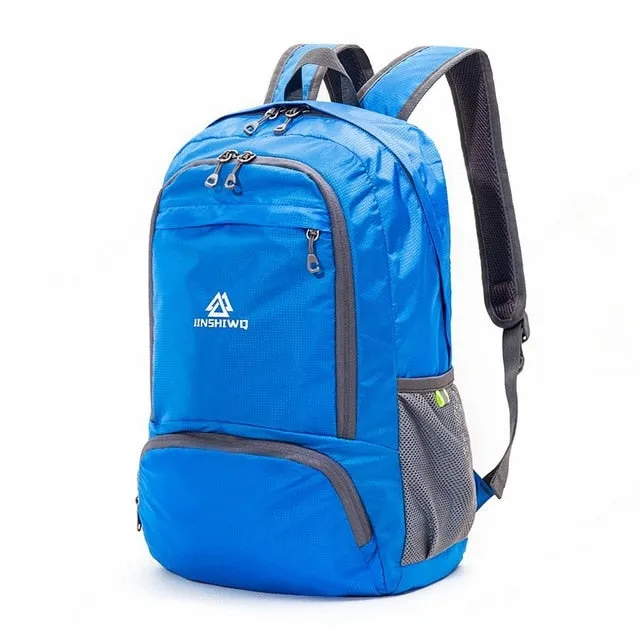 Foldable Waterproof Nylon Women Men Skin Pack Backpack
