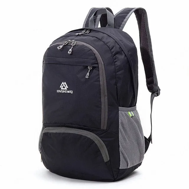 Foldable Waterproof Nylon Women Men Skin Pack Backpack