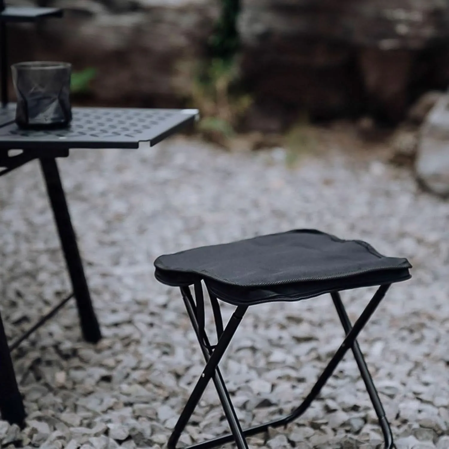 Folding Portable Camping Stool Travel Seat (1 Pc)