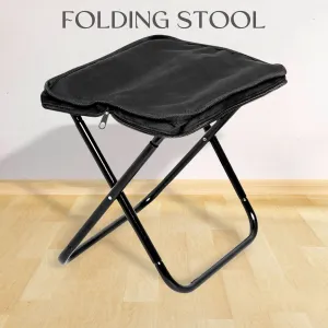 Folding Portable Camping Stool Travel Seat (1 Pc)