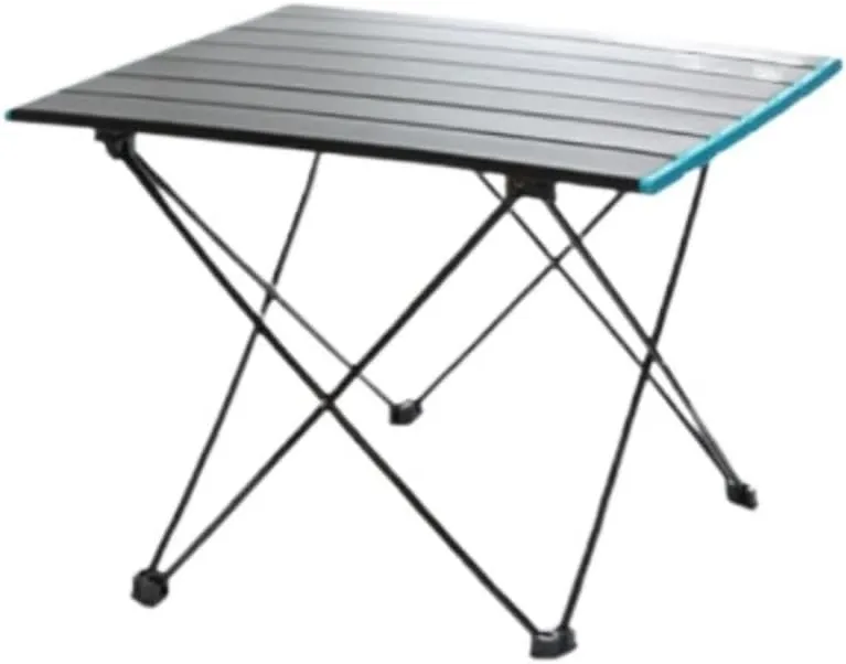 Folding Table Camping Table Picnic Table Camping Folding Table Aluminum Alloy Lightweight Foldable Fold Up Portable Camping Fishing Folding Table Foldable Table Portable Outdoor Table