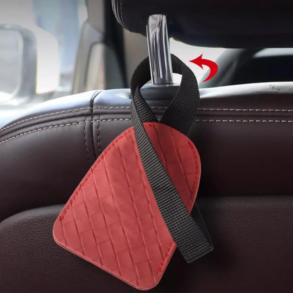 for Alfa Romeo Spider Convertible 2015 2016 2017 2018 Car Seat Hooks,Car Storage Hooks Back Seat Headrest Hanger Backrest Hooks for Bags, Purses, Handbags,D Grey
