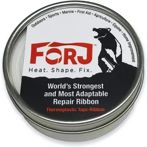 Forj Thermoplastic Tape Ribbon, 20 Feet of Lightweight, Compact Resin Fiber with 1000 Pounds of Tensile Strength, Perfect for Repairs and Maintenance. An Outdoor Retailer 2018 Innovation Award Winner.