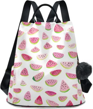 Fruit Print Anti-theft Backpack Handbags for Women Travel Rucksack Lightweight Shoulder Bags for Outing Shopping Going Out Backpack Pattern 5