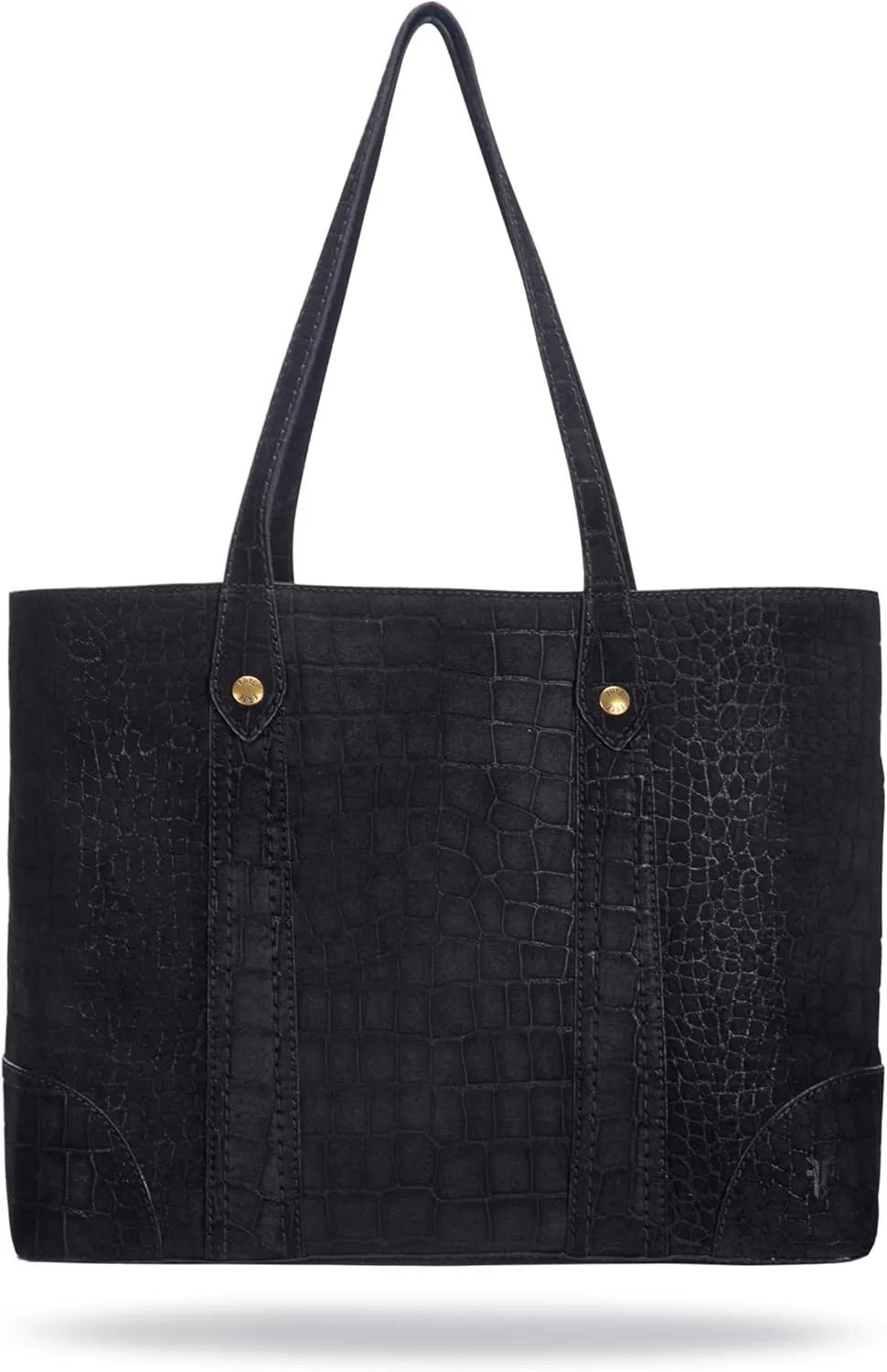 Frye Women's Melissa Shopper Tote Bag, Stylist Large Handbag with Adjustable Strap & Pockets