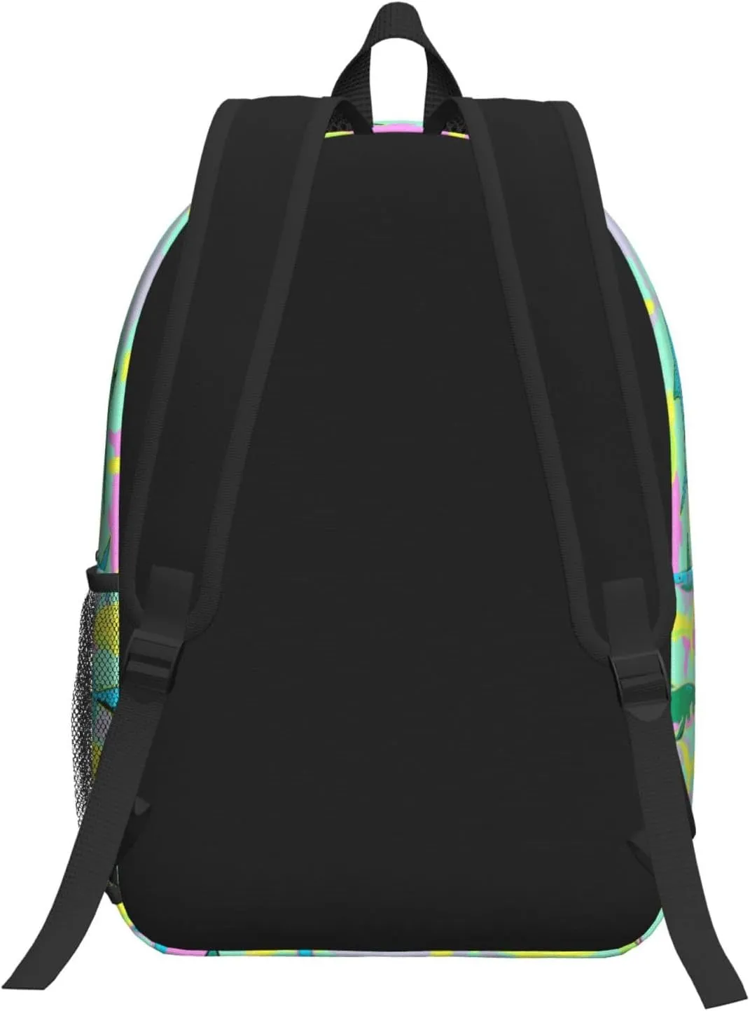 Funny smile sharks 17 Inch Backpacks Multipurpose Laptop Backpack Double Shoulder Bag for Men Women Gifts