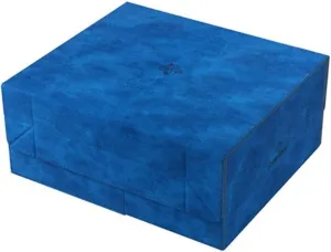 Gamegenic Game's Lair 600  Convertible Deck Box | Double-Sleeved Card Storage | Premium Card Game Protector | Nexofyber Surface | Holds up to 600 Cards | Blue Color | Made, Various,GGS20087ML