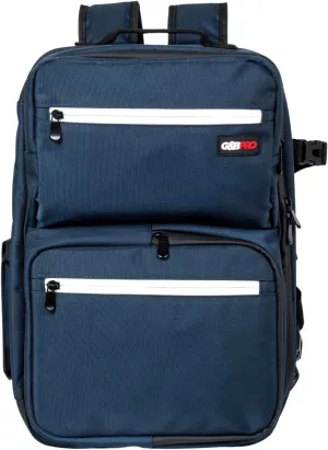 G&BPRO Full Size Backpack with Extending Tray System | All-in-one Mobile Workstation Travel Bag (Space Blue)