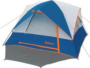 Gigatent 4 Person Camping Tent – Spacious, Lightweight, Heavy Duty Backpacking Tent - Weather and Flame Resistant Outdoor Hiking Dome Tent – Fast and Easy Set-Up – 8’x8’ Floor, 56” Height