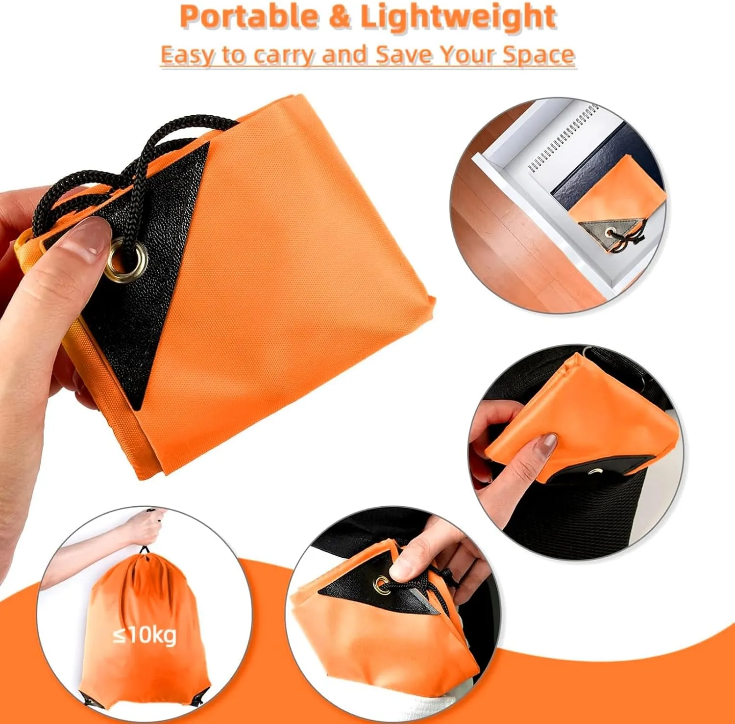 GoodtoU Drawstring Backpacks, 100 Pieces Back Bag Bulk Cinch Sack Drawstring Gym Bag for Sport, Traveling, Team (Orange)