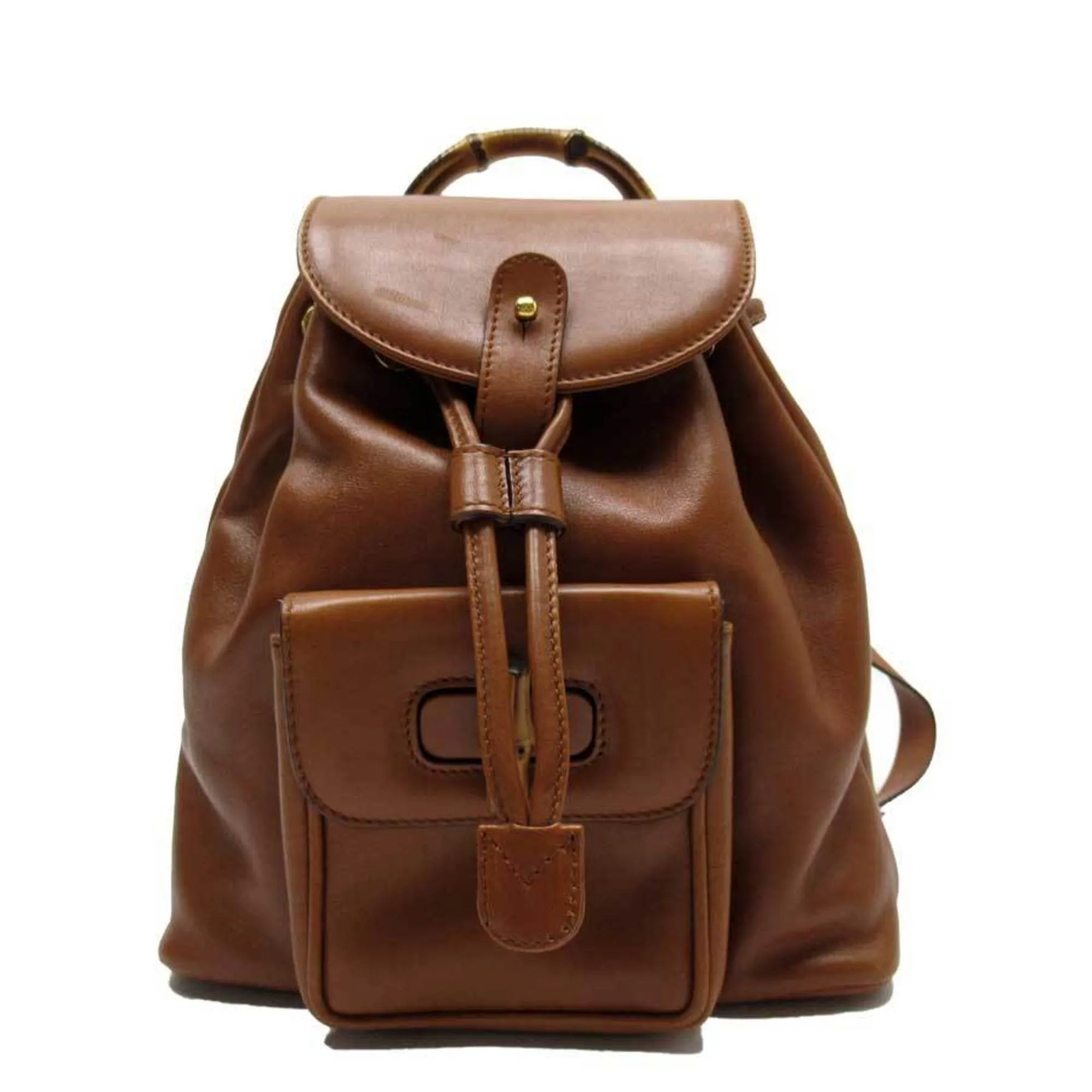 Great deal 0030 rucksack 1705 mini 003 Gucci brown bamboo leather Performance-driven