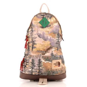 GUCCI x The North Face Zip Backpack Printed Nylon Medium