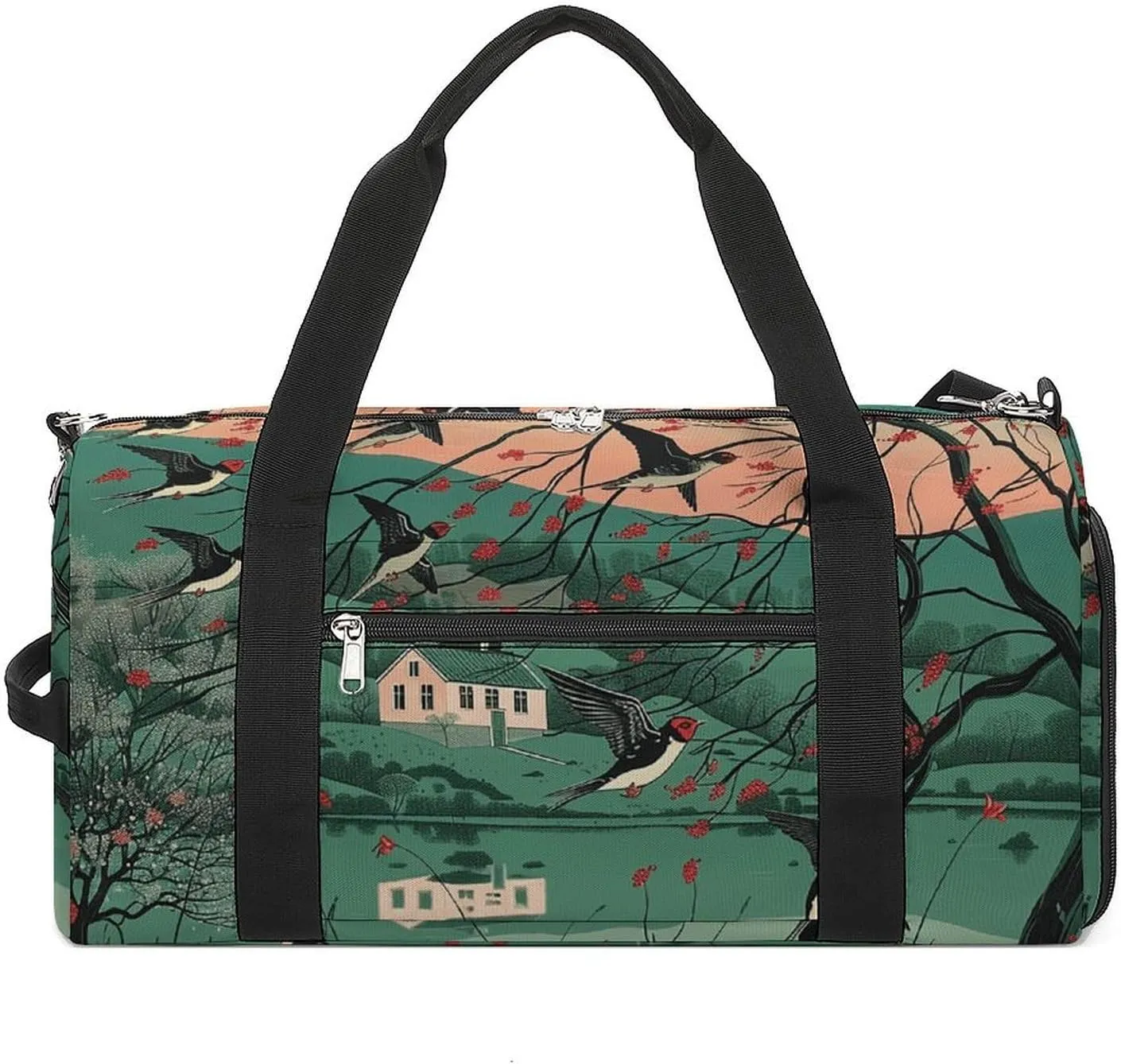 Gym Bag A Few Animal Duffel Bag for Men Women Overnight Bag with Shoe Compartment Workout Bags