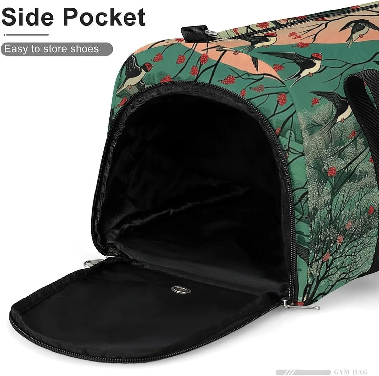 Gym Bag A Few Animal Duffel Bag for Men Women Overnight Bag with Shoe Compartment Workout Bags