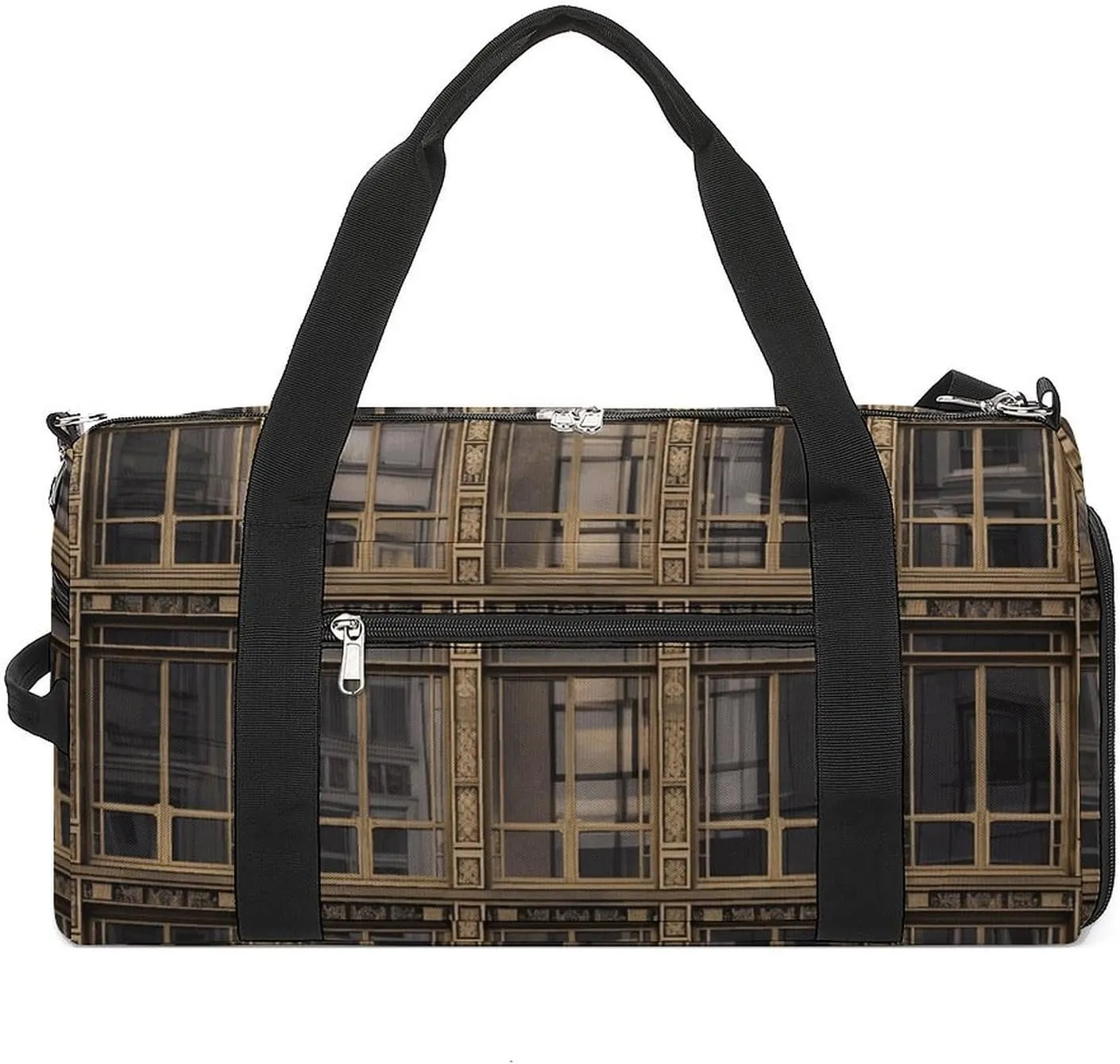 Gym Bag Designed Window Duffel Bag for Men Women Overnight Bag with Shoe Compartment Workout Bags