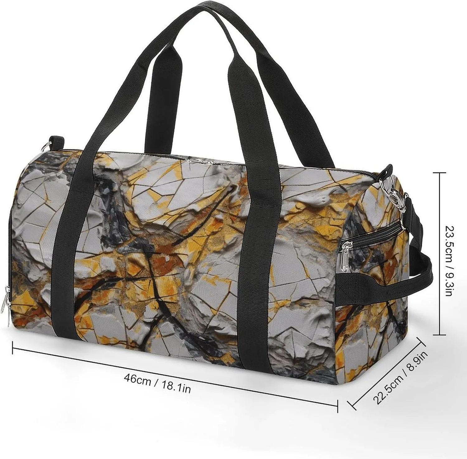 Gym Bags for Men Women Different Paintings Duffle Bag Travel Overnight Bag with Shoe Compartment Tote Bags