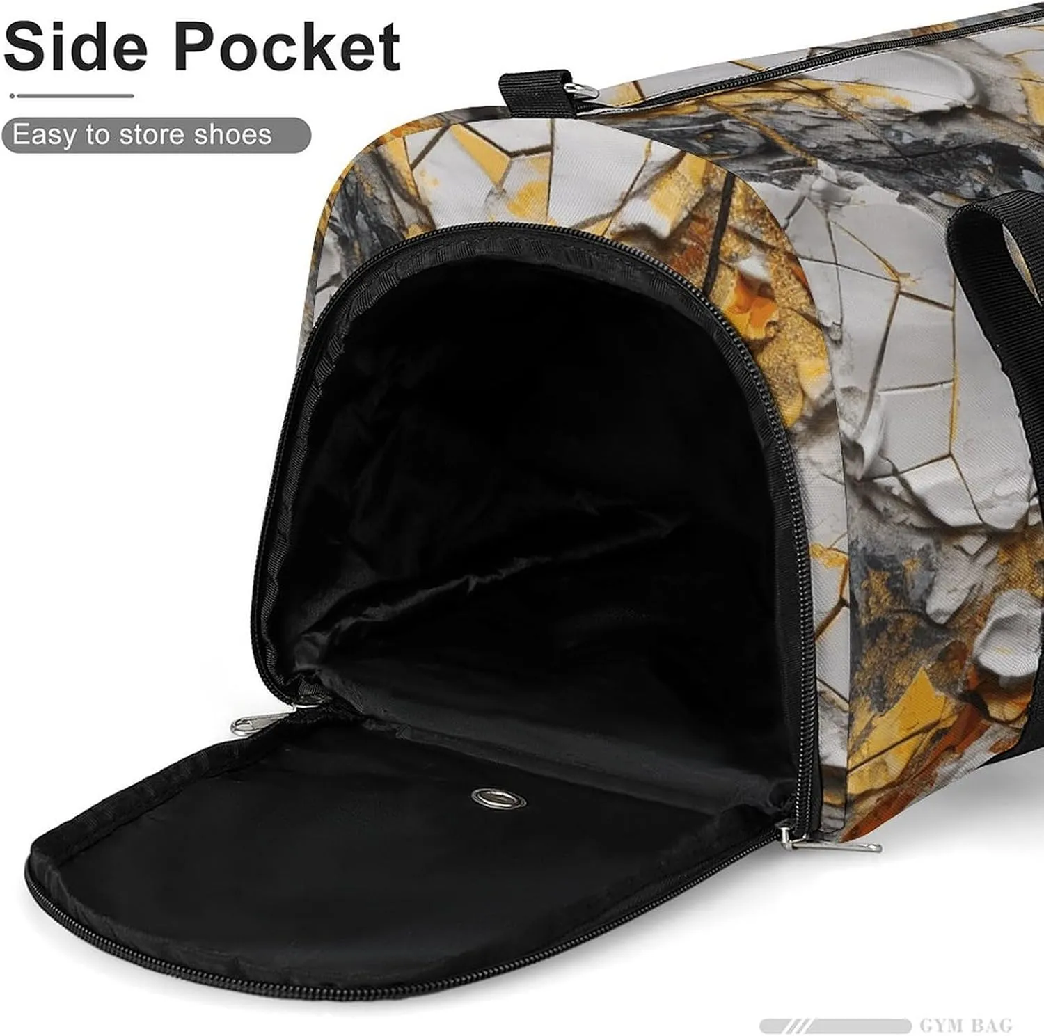Gym Bags for Men Women Different Paintings Duffle Bag Travel Overnight Bag with Shoe Compartment Tote Bags