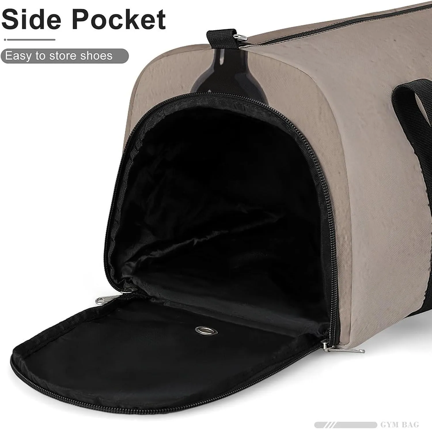 Gym Bags Small Wine Bottle Cork Duffel Bag Overnight Bag with Shoe Compartment Carryon Bag for Men Women