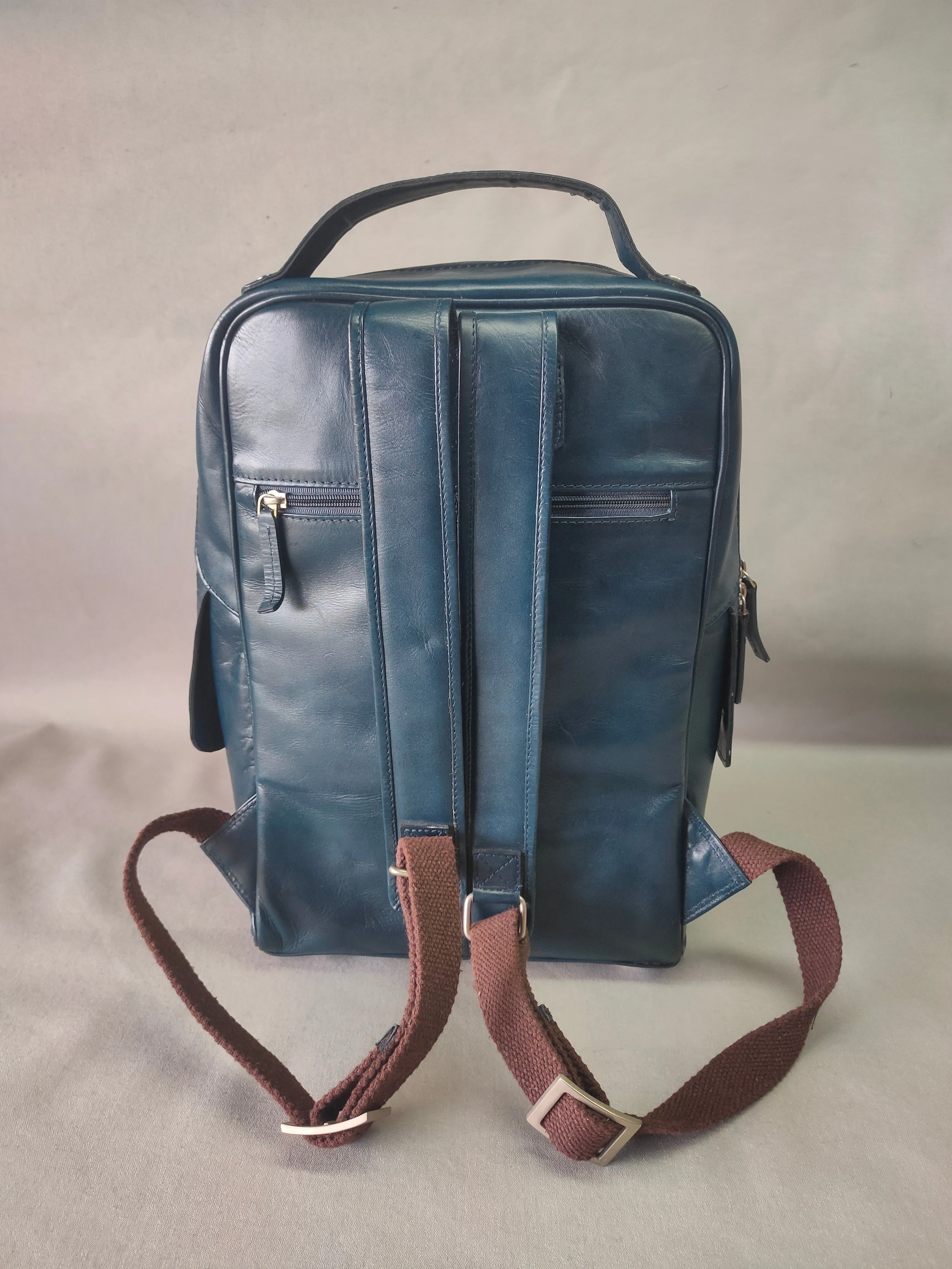 Hampshire laptop backpack vachata blue