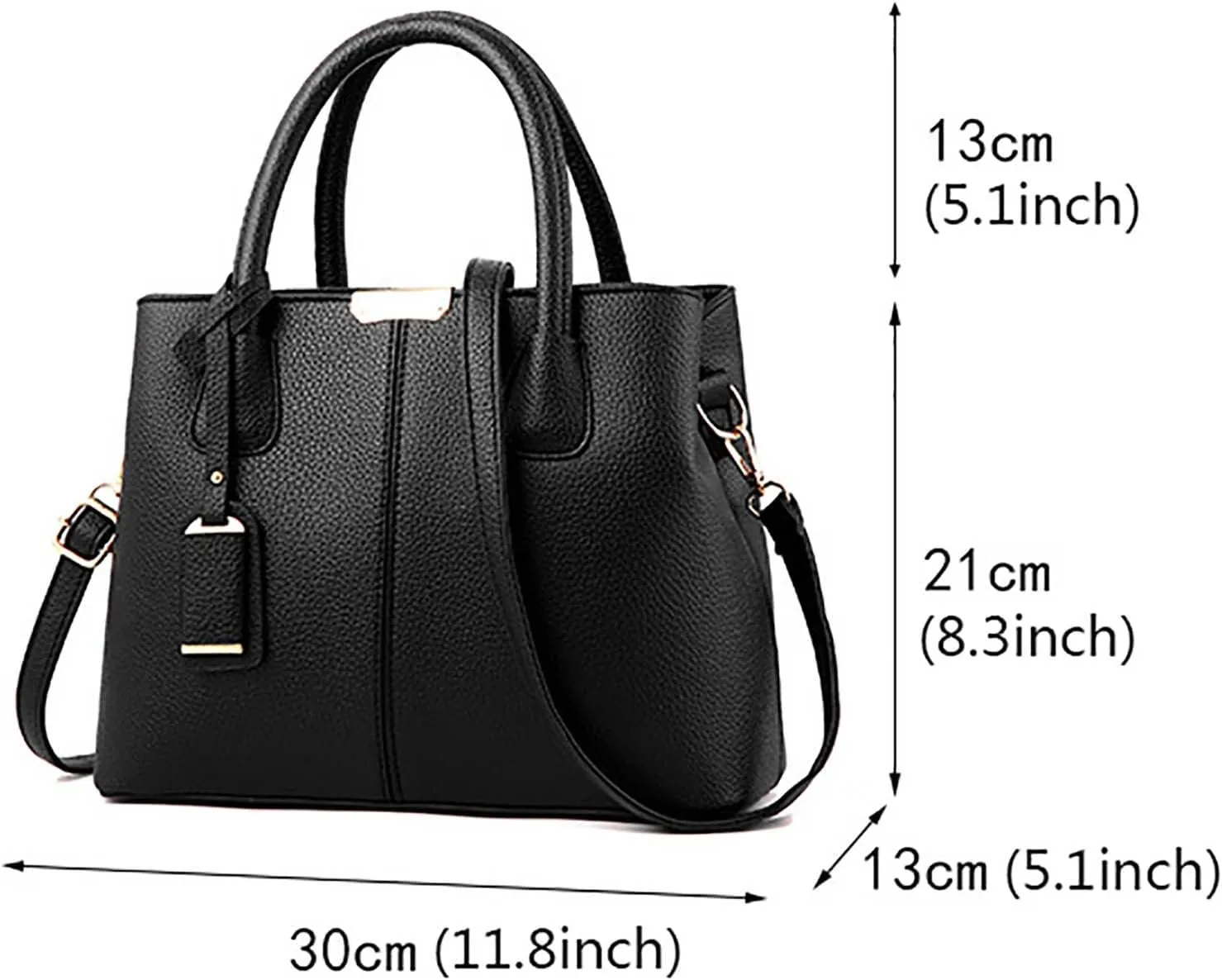 Handbag For Women Roomy Fashion Womens Handbags Ladies Purse Satchel Shoulder Bags Tote Leather Bag Clear Tote