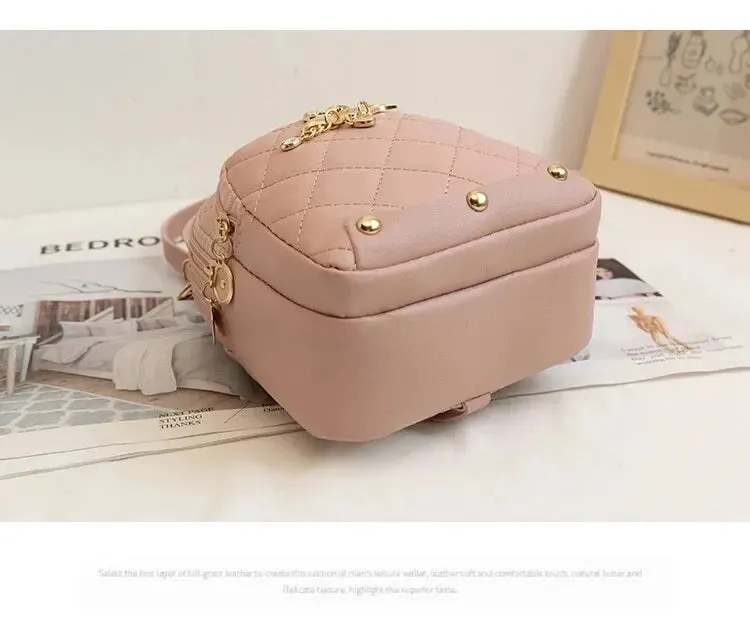 Handbag Leisure Mini Fashion Women Backpacks