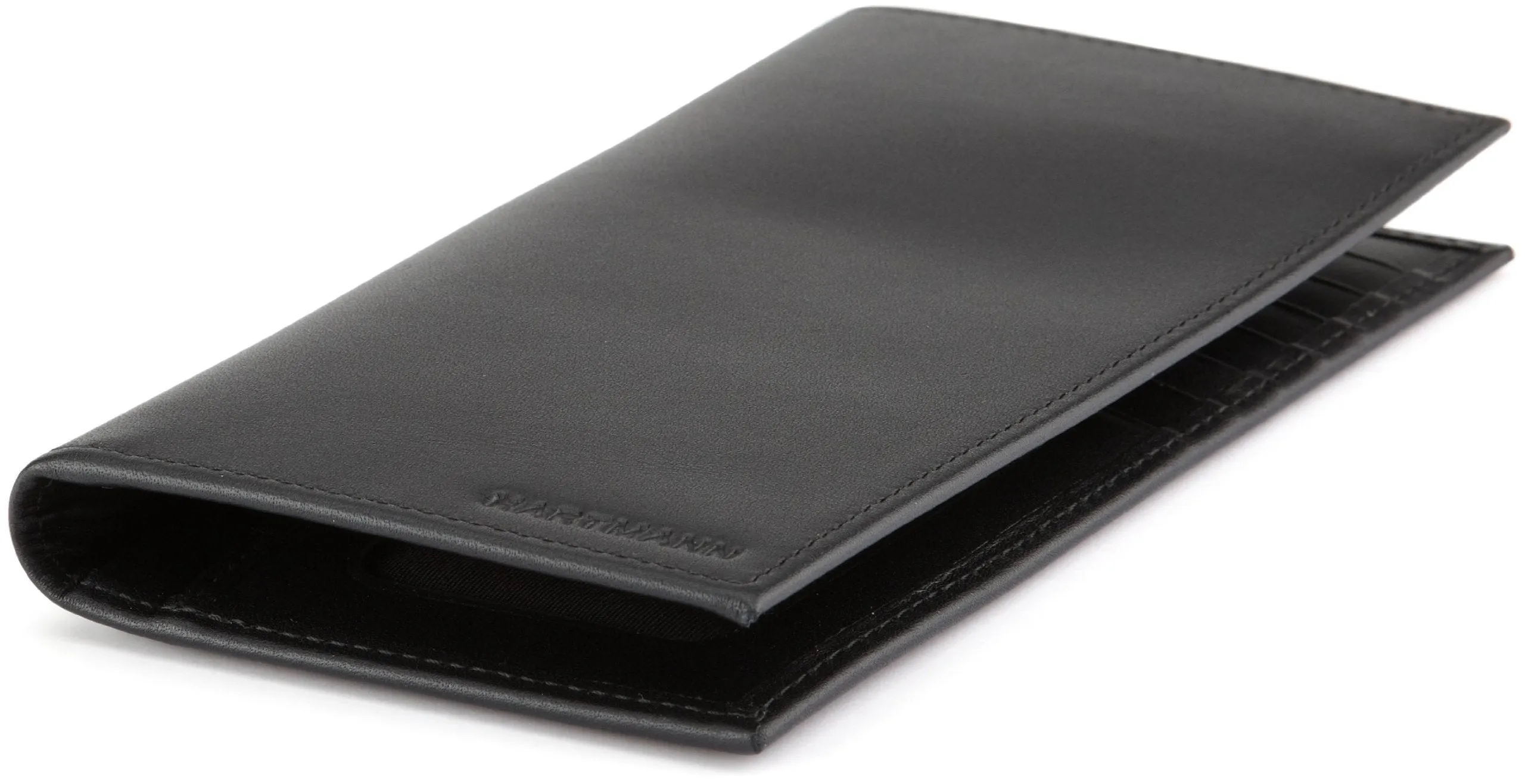 Hartmann Capital Leather Checkbook Wallet