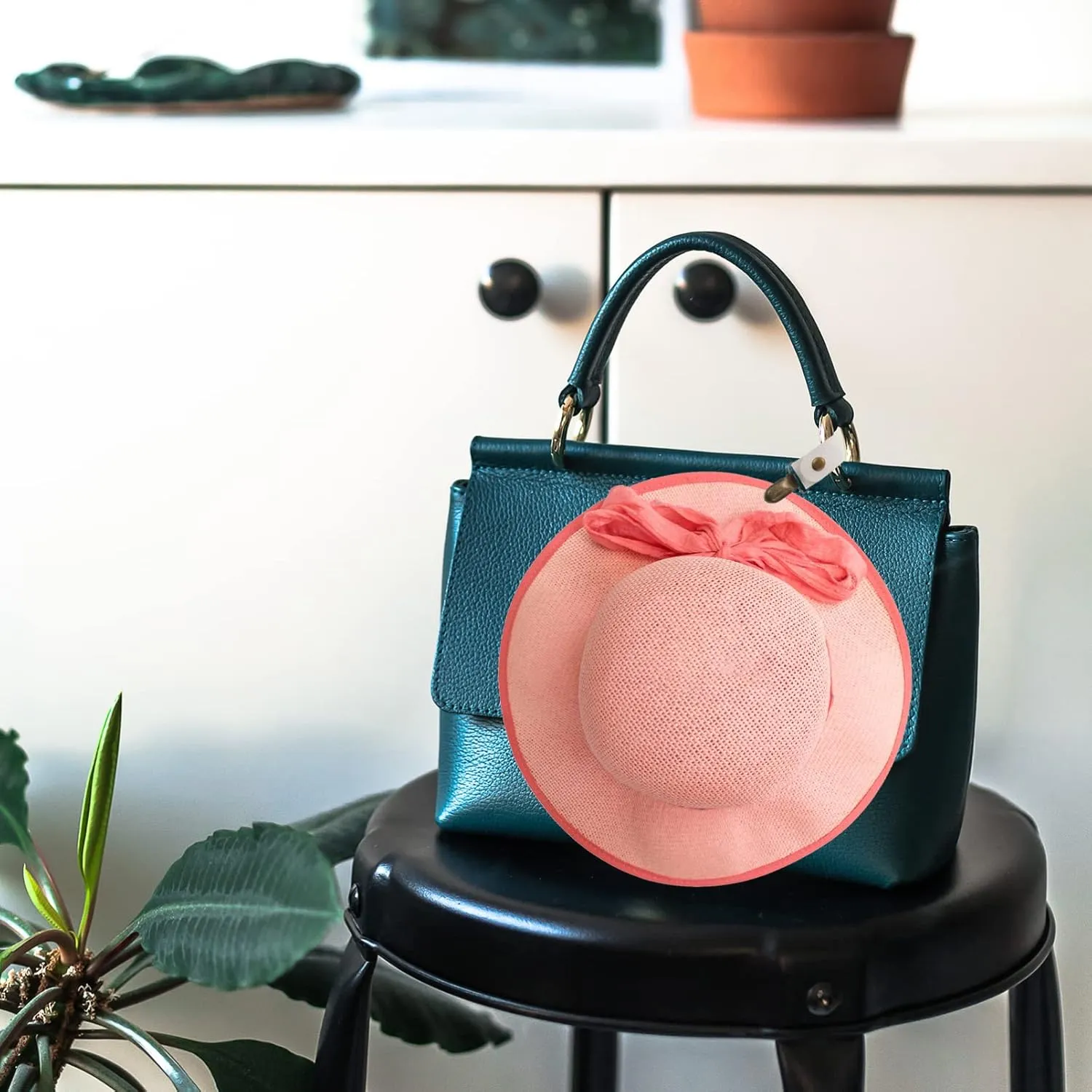 Hemoton Portable Hat Clip Travel Accessory for Handbags Back Luggage Easy to Use Cap Holder Present for Outdoor