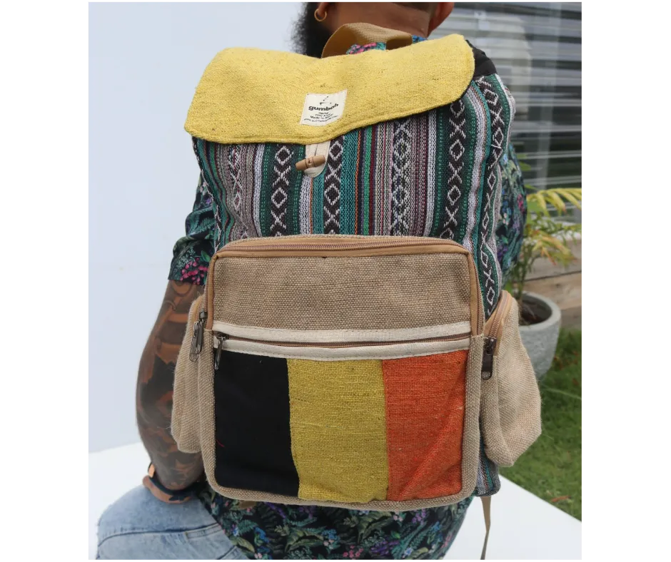 Hemp Backpack Panch (Large)